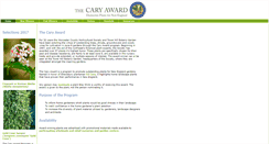Desktop Screenshot of caryaward.com
