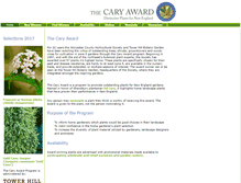 Tablet Screenshot of caryaward.com